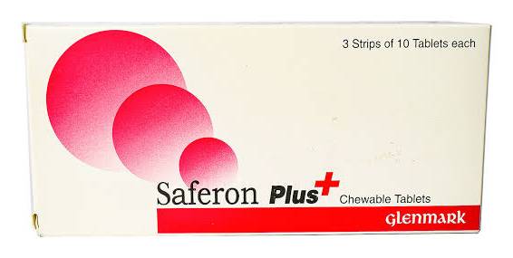 Saferon-Plus Tablets 30'S
