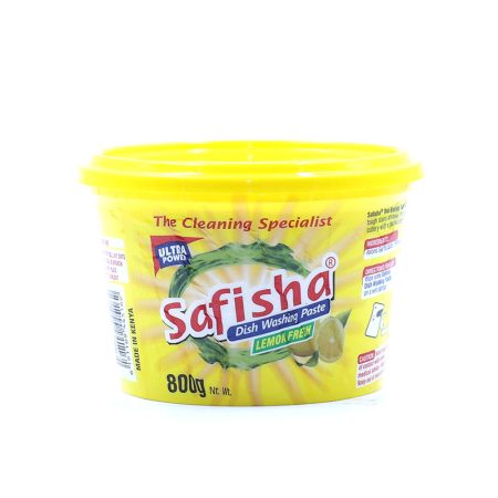Safisha Dish Washing Paste Lemon 800G