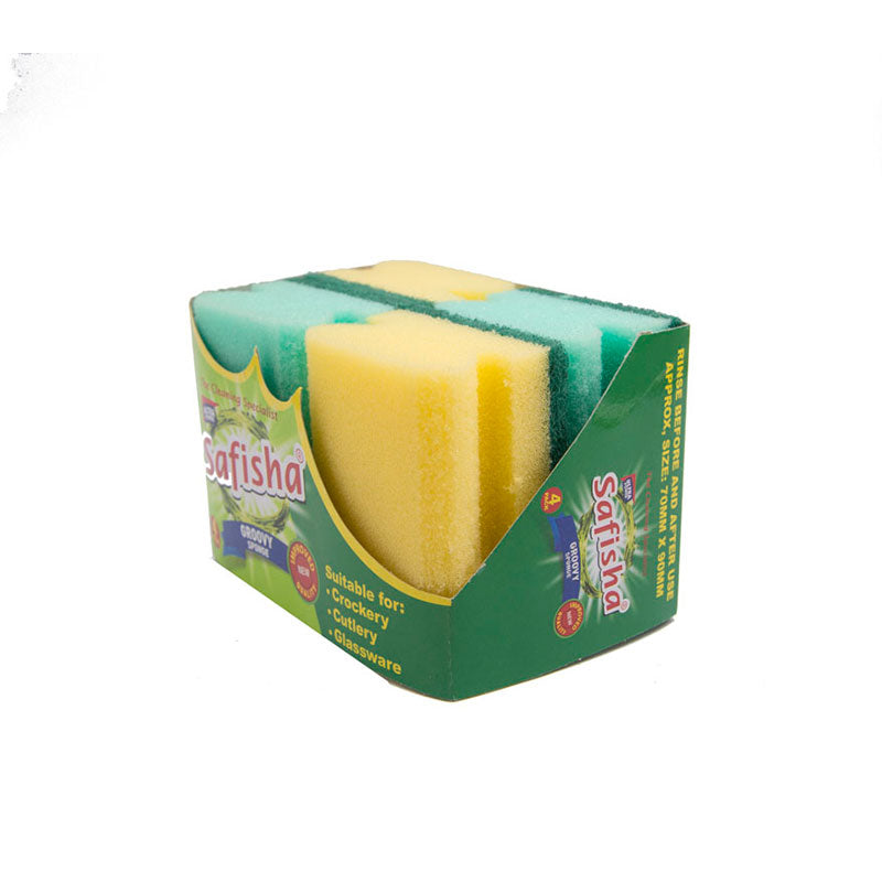 Safisha Groovy Sponges 4's