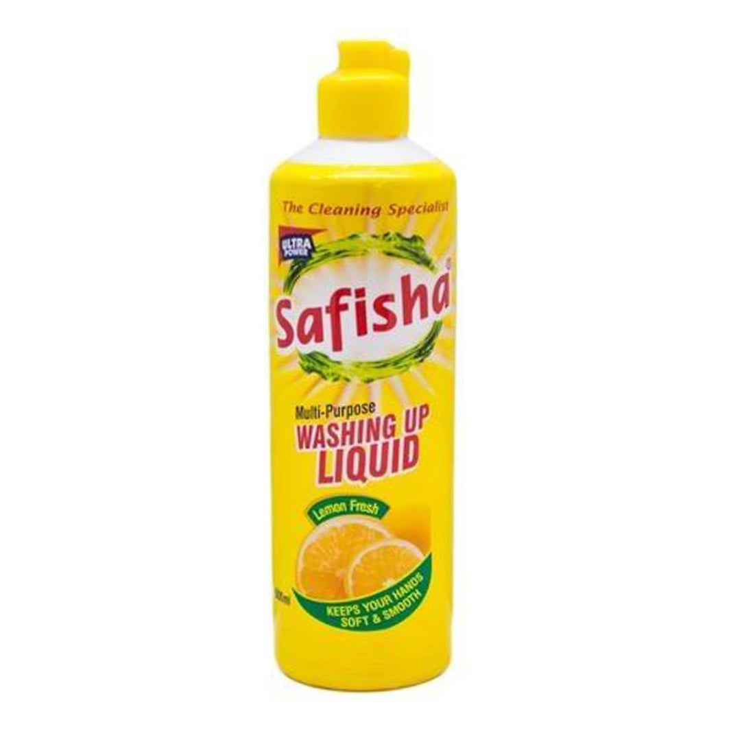 Safisha Multipurpose Dish Washing Liquid Lemon 200Ml