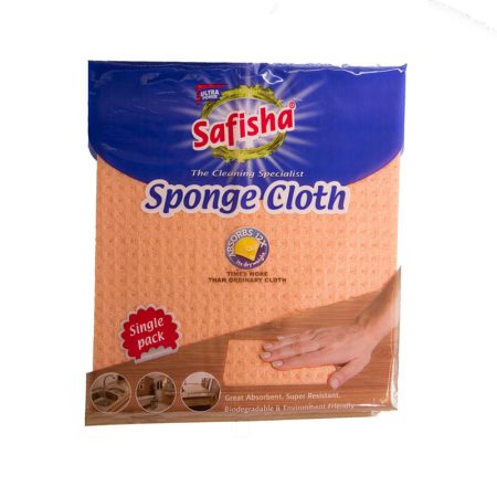 Safisha Sponge Cloth Orange/Green 1's