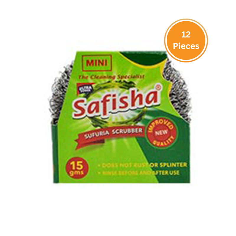 Safisha Sufuria Scrubber 15Gx12 Pieces Outer