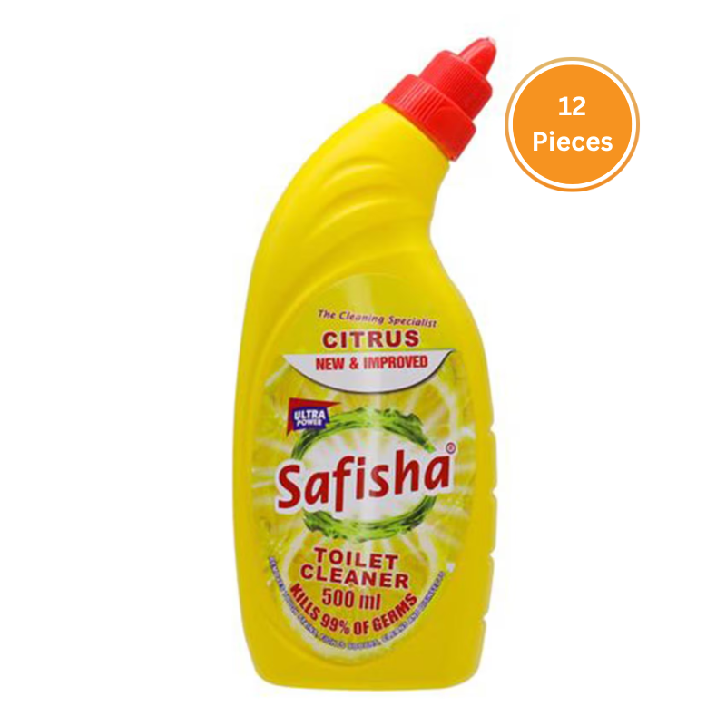 Safisha Toilet Cleaner Citrus 500Ml Box 12 Pieces