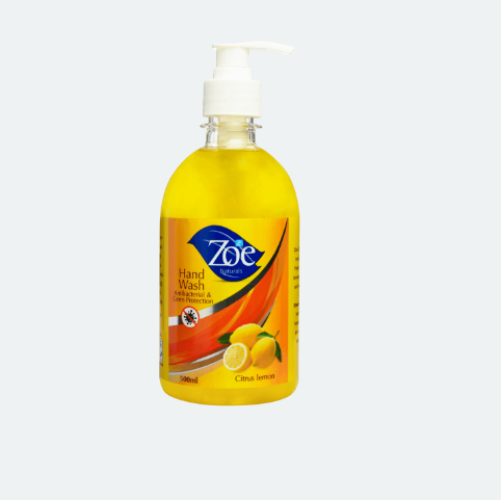 Zoe Liquid Handwash Citrus Lemon 500Ml