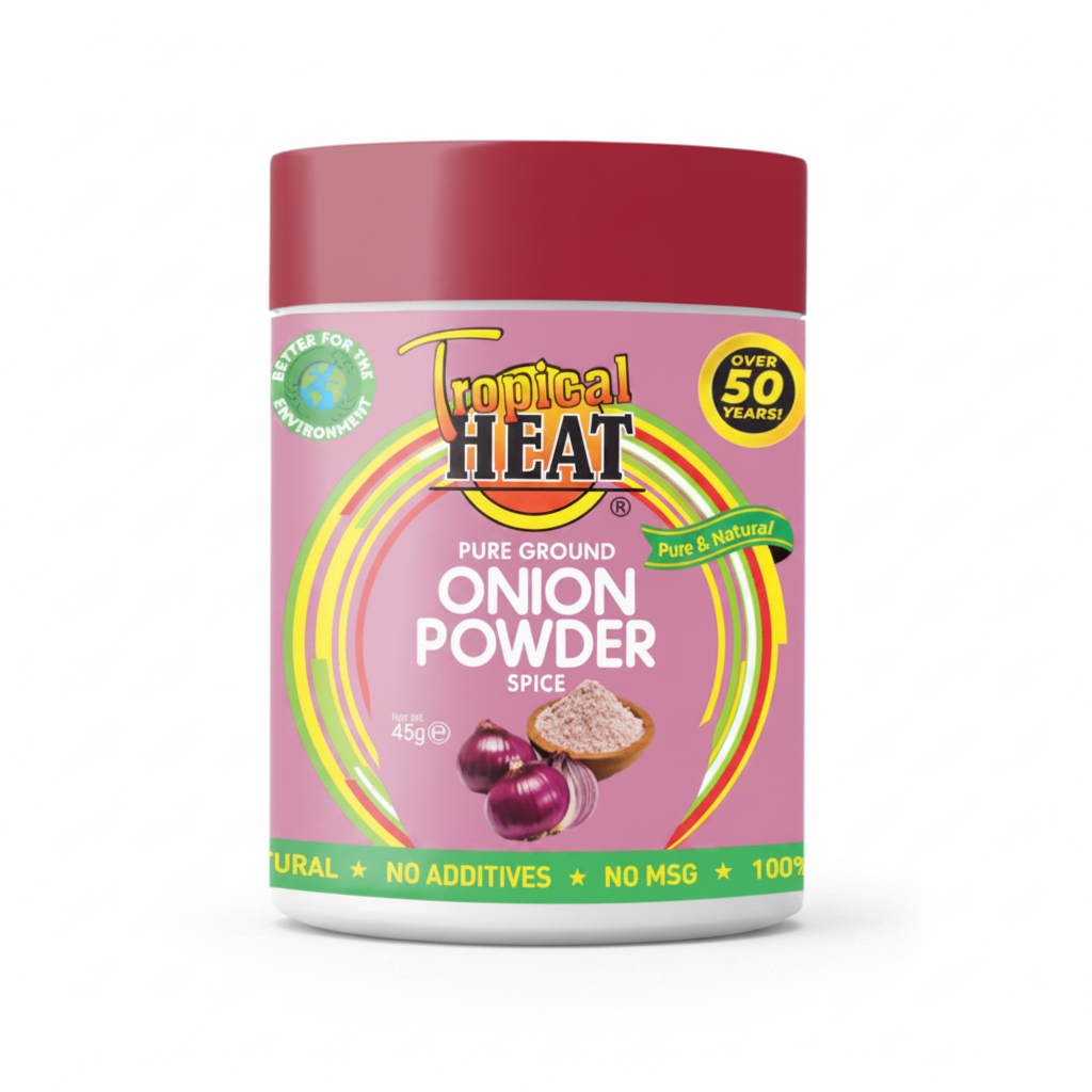 Tropical Heat Onion Powder 45Gm Jar