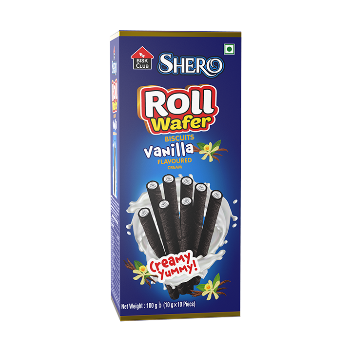 Shero Roll Wafer 10Gm Vanilla
