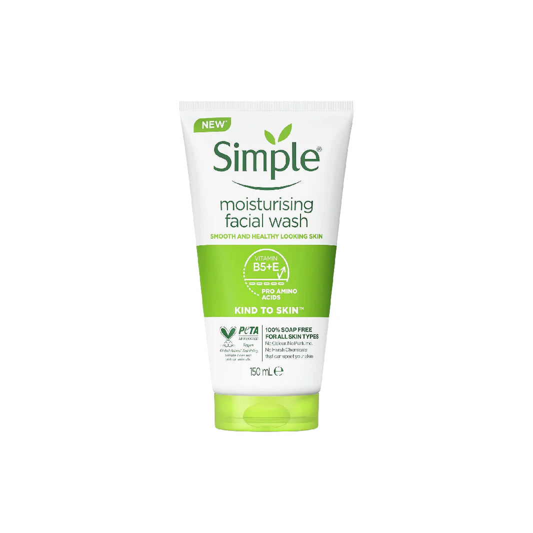 Simple Moisturising Facial Wash 150Ml