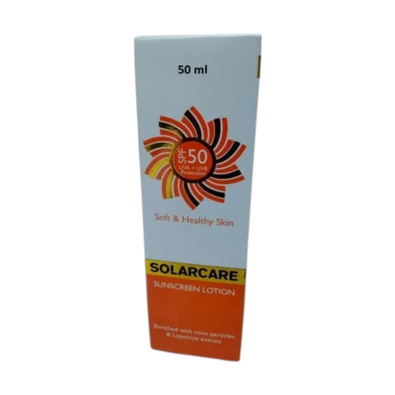 Solacare Sunscreen SPF50 50Ml
