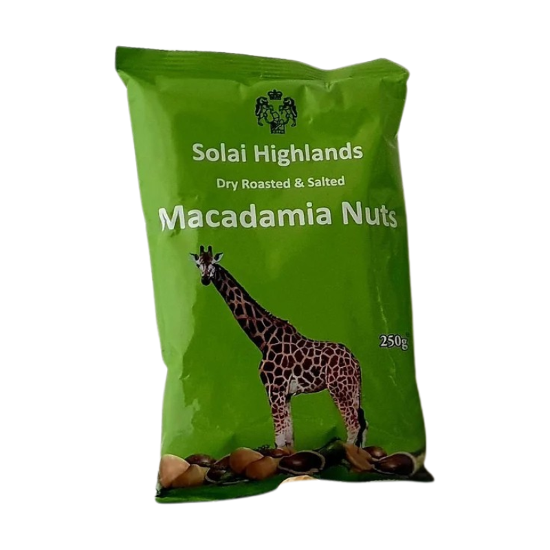 Solai Macadamia Roasted & Salted Nuts 250Gm