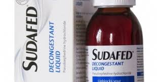 Sudafed Decongestant Liquid 100Ml
