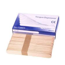 Tongue Depressors (Wooden Spatula)