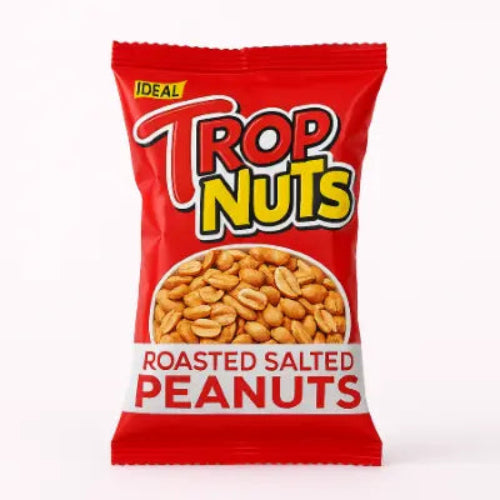 Tropical HeatTroputs Roasted Salted Peanuts 50Gm