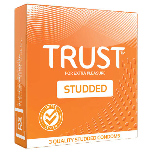 Trust Studded Condoms 3'S