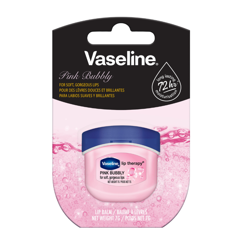 Vaseline Lip Balm Pink Bubbly 7Gm