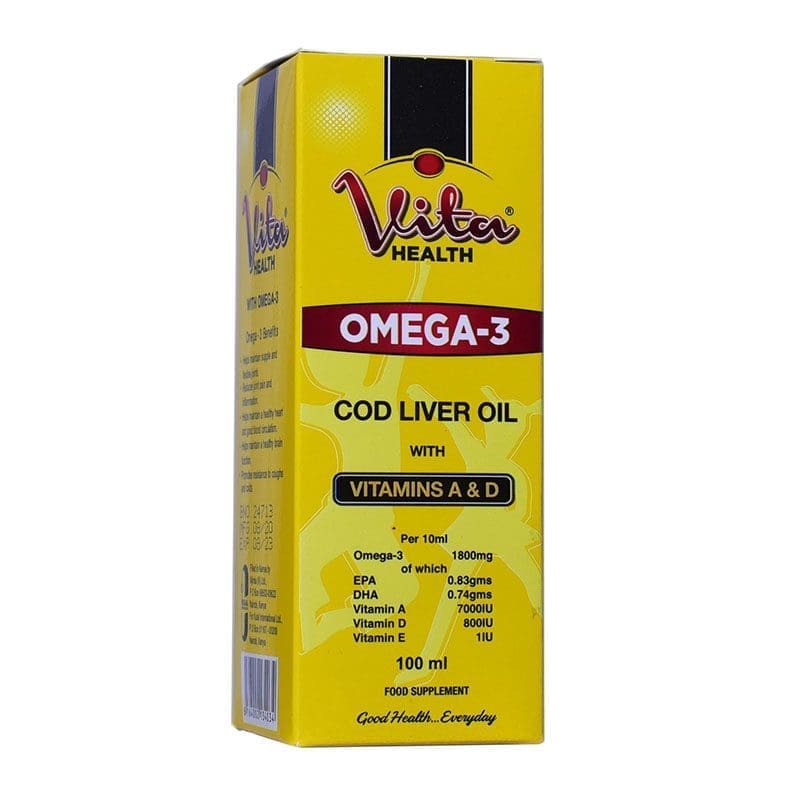 Vitahealth Cod Liver Oil Syrup 100Ml