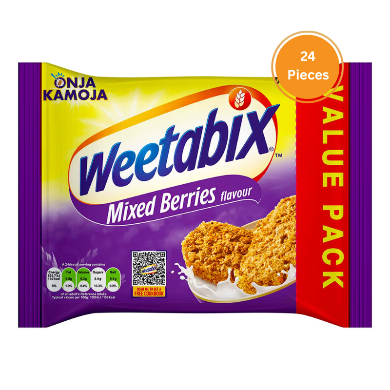 Weetabix Mixed Berries 88Gm Box 24 Pcs