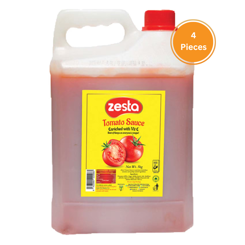 Zesta Tomato Sauce 5Kg Box 4 Pcs