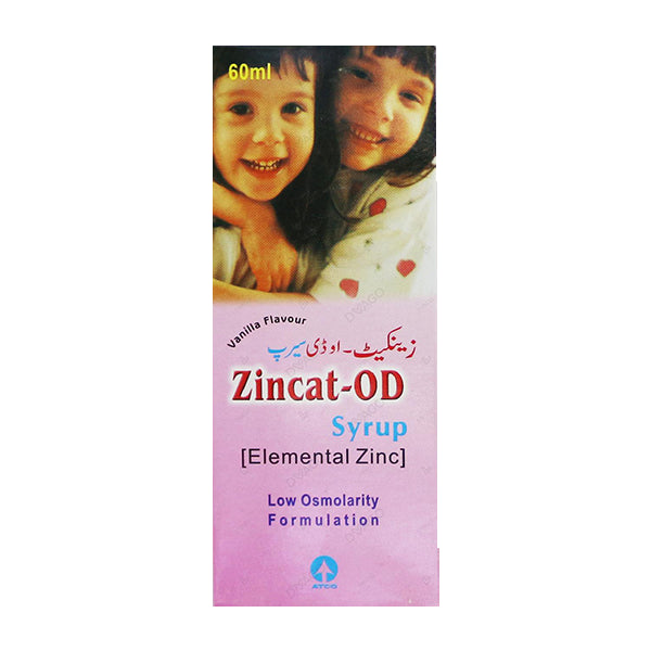 Zincat-Od 20Mg/5Ml Syrup 60Ml