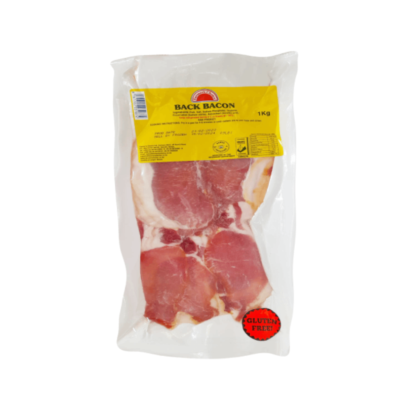 Farmer's Choice Back Bacon 1Kg