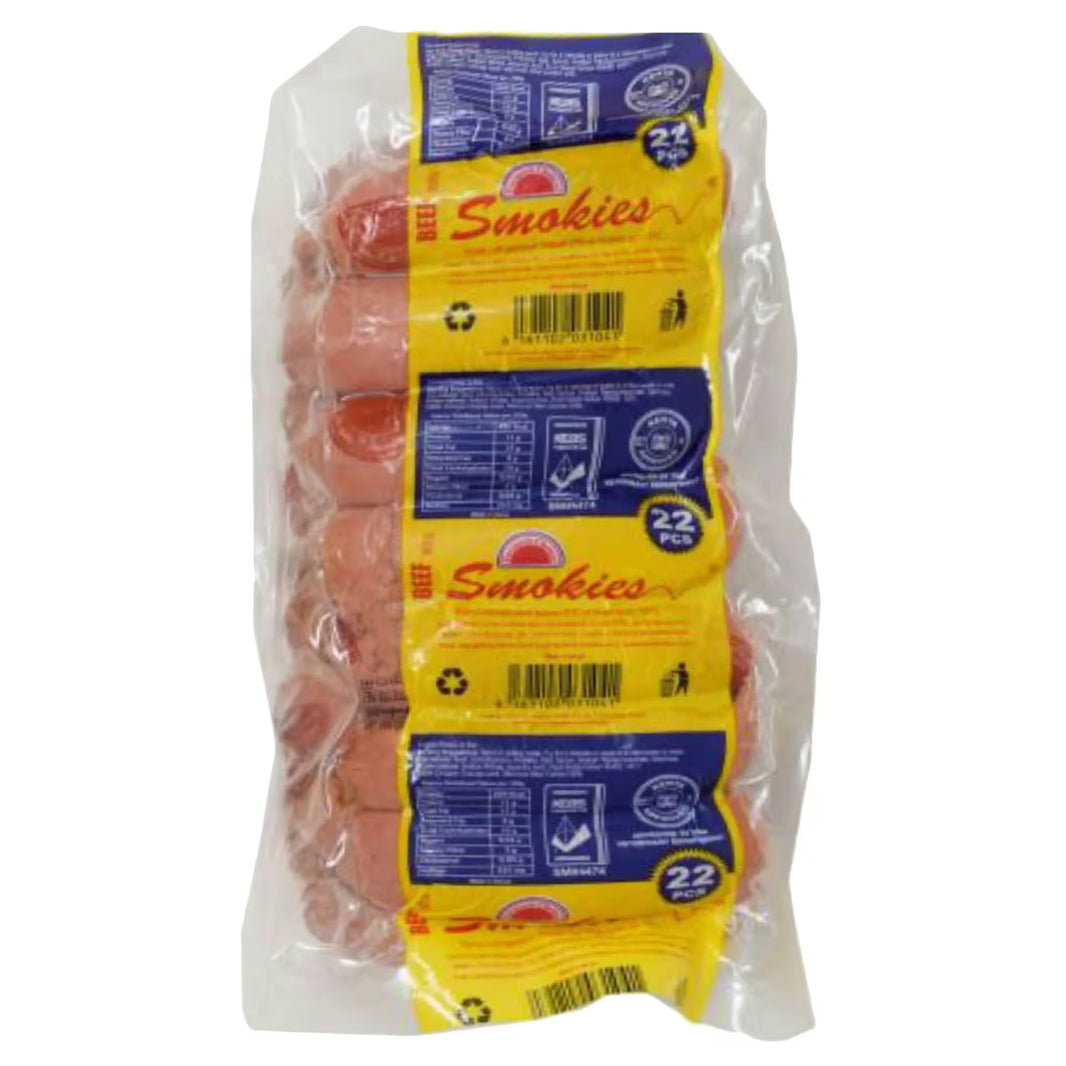 Farmer's Choice  Retail Beef Smokies 900G