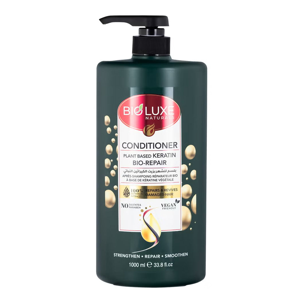 Bioluxe Naturals Plant Based Keratin Bio-Repair Conditioner 1000Ml