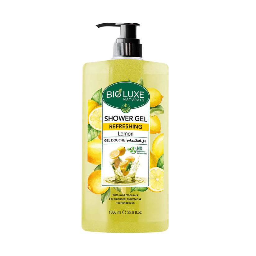 Bioluxe Refreshing Lemon Shower Gel 1000Ml