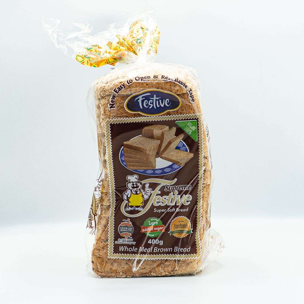 Festive Super Soft Brown Bread 400G