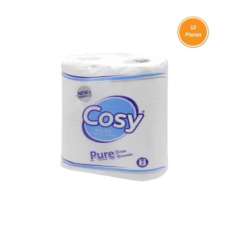 Cosy Tissue 4 Pack Bale 12 Pieces