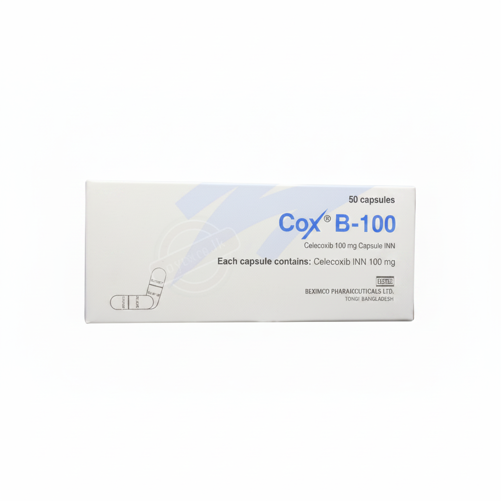 Cox-B 100 Mg Capsules 50'S