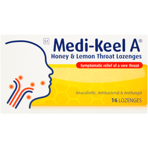 Medikeel H/Lemon 1.5/12Mg Lozenge 16'S