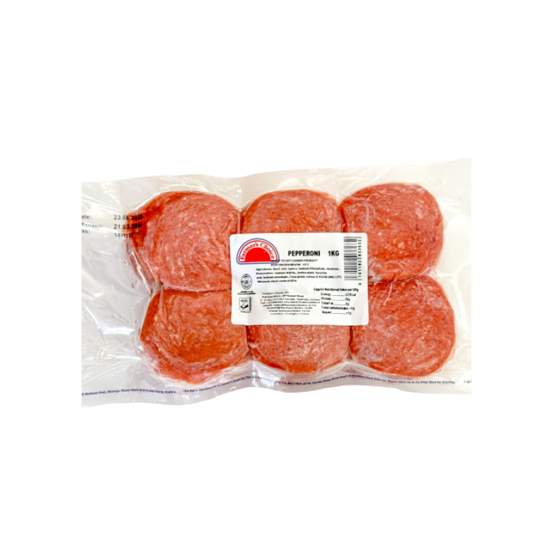 Farmer's Choice Pepperoni Sliced 1Kg