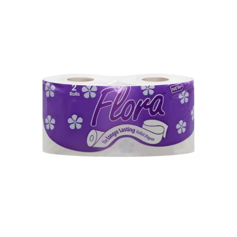 Flora Tissue Paper White 2 Pack