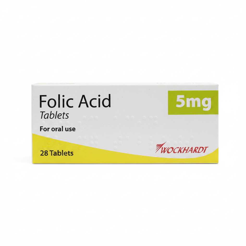 Folic Acid 5Mg Tablets (Uk) 28'S