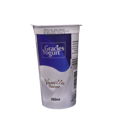 Gracies Vanilla Flavour Yoghurt 250Ml