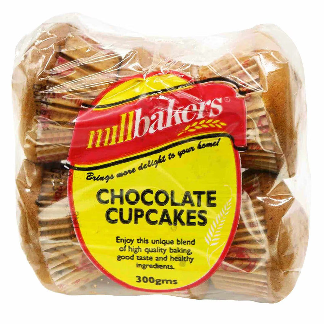 Mill Bakers Chocolate Cup Cakes 300Gm