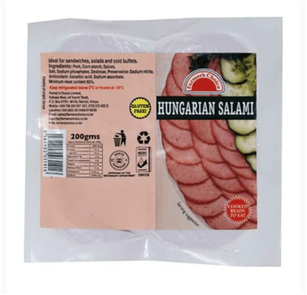 Farmer's Choice Hungarian Salami 200G