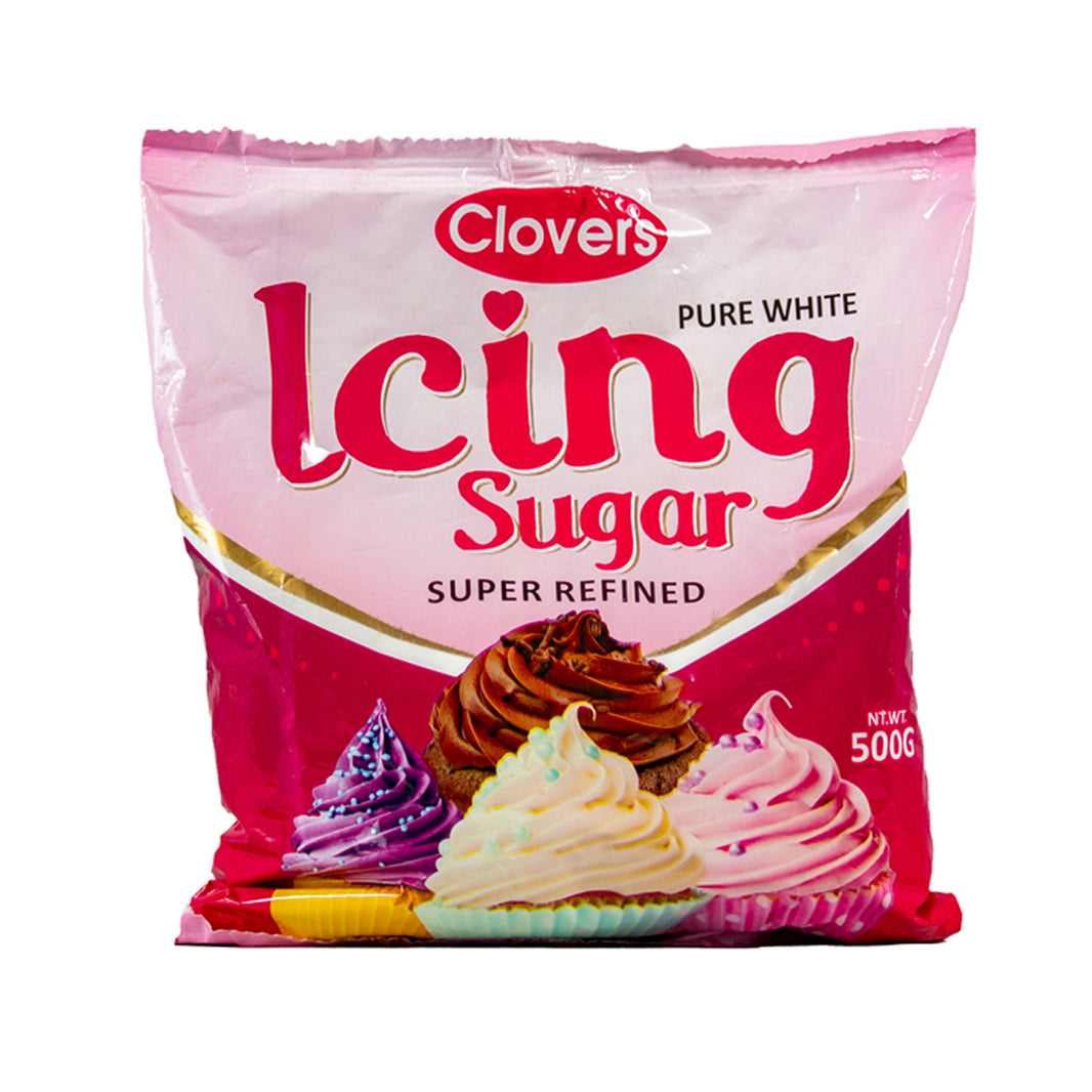 Clovers Icing Sugar Poly 500G