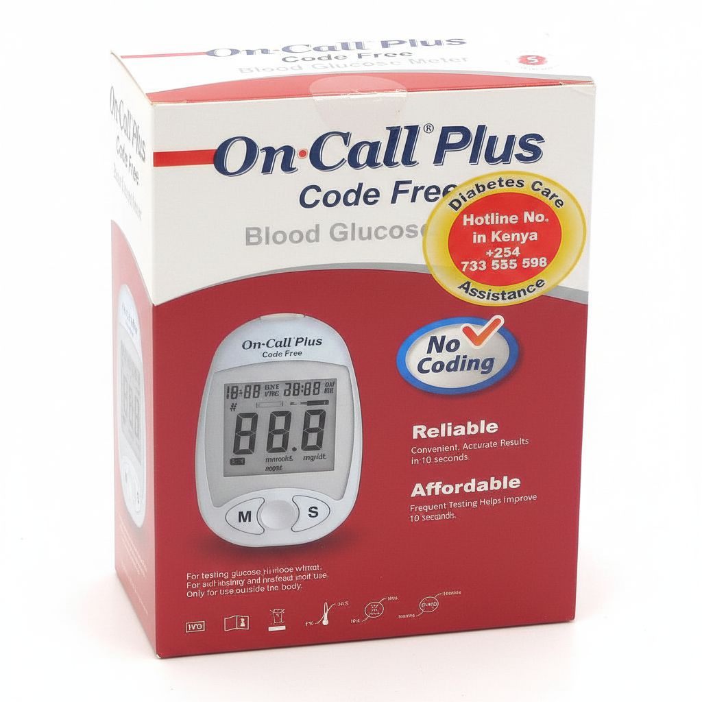On Call Plus Glucometer (Code Free)