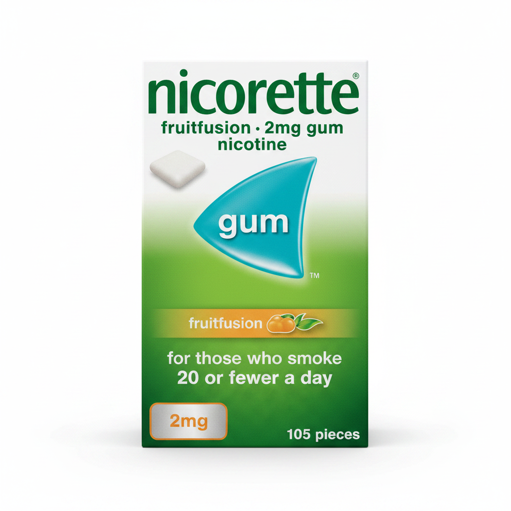 Nicorette Fruitfusion 2Mg 105'S