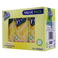 Brookside 6 Pack Flavoured Milk-Vanilla
