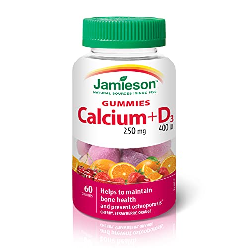 Jamieson Calcium +D3 Gummies 60'S