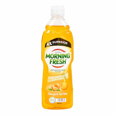 Morning Fresh Dish Washing Liquid Orange and Tea Tree 400Ml