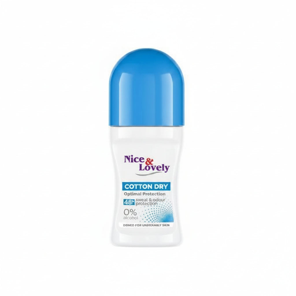 Nice & Lovely Roll on Cotton Dry 50Ml