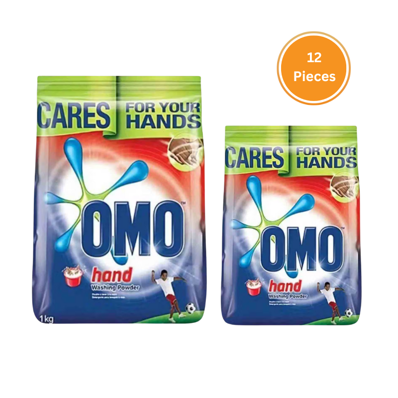 Omo 1Kg +400Gm Banded Box 12Pc