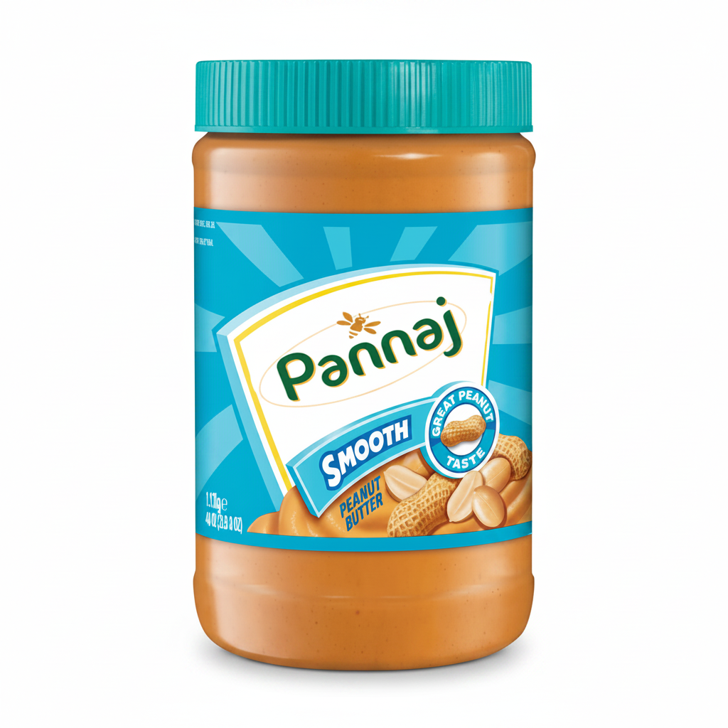 Pannaj Peanut Butter Smooth 250Gm