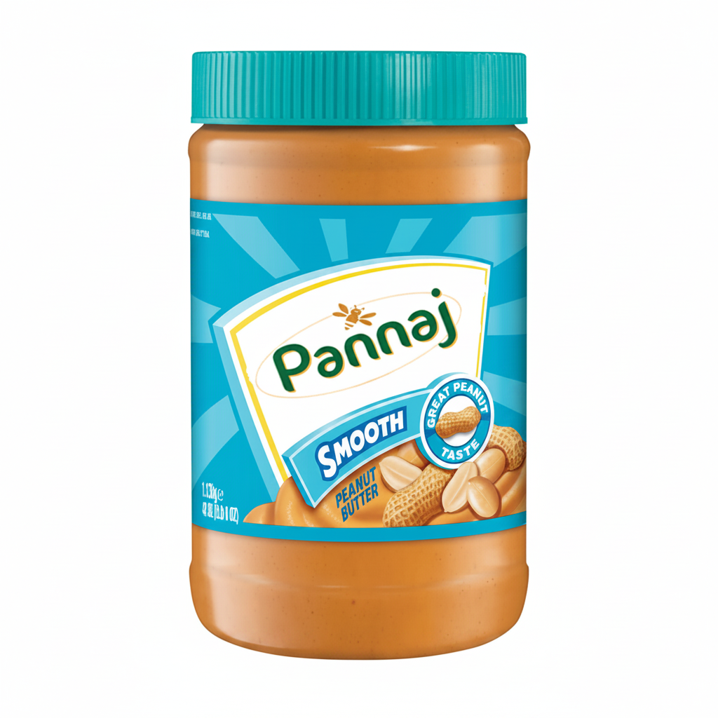 Pannaj Peanut Butter Smooth 400Gm