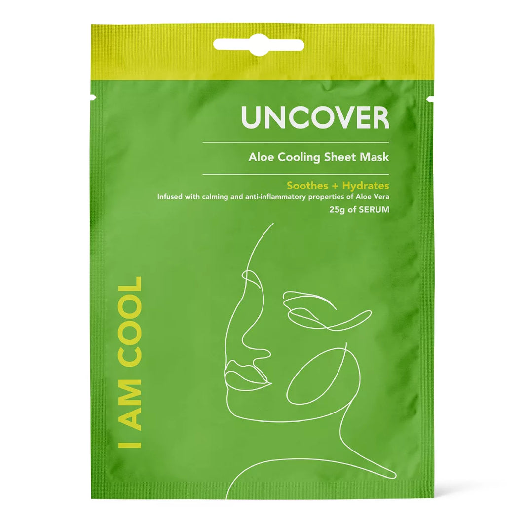 Uncover I Am Cool Aloe Vera Calming & Soothing Sheet Mask 25Gm