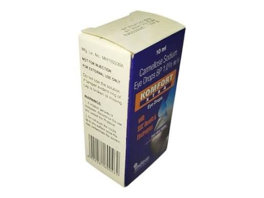 Komfort-Xtra 1% W/V Eye Drops 10Ml