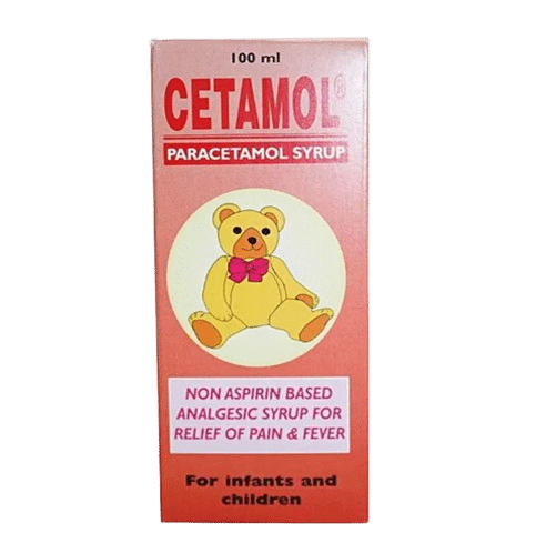 Cetamol 120Mg/5Ml Syrup 100Ml