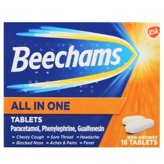 Beechams All In One Tabs 16'S